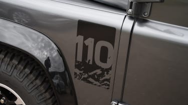 Land Rover Defender 110 Adventure logo