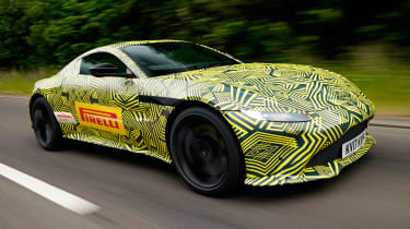 New Aston Martin V8 Vantage spied