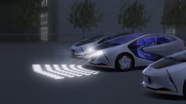 Toyota LQ concept - lights