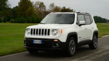 Jeep Renegade front tracking