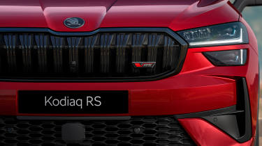 Skoda Kodiaq vRS - front grille