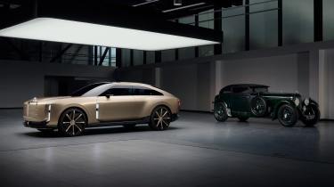 Bentley EXP 15 concept - front studio