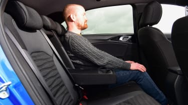 Kia Ceed - rear seats, featuring Alex Ingram