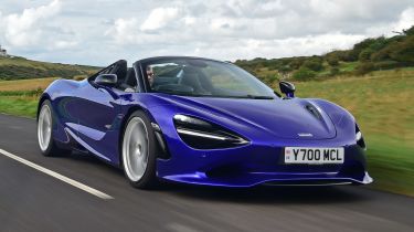 McLaren 750S Spider - front