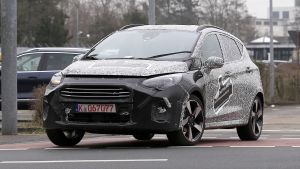 2021 Ford Fiesta facelift spied