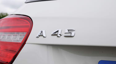 Mercedes A45 AMG badge