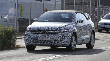 VW T-Roc convertible spies 1