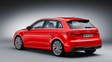 Audi A3 facelift - hatchback rear three quarter