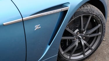Aston Martin V12 Zagato wheel detail