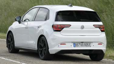 VW ID2 spy shots - rear 3/4