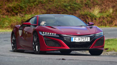 Honda NSX - front cornering