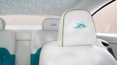 Rolls-Royce Spectre Inspired by Primavera - front headrest
