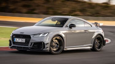 Audi TT RS Iconic Edition - front tracking