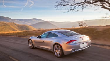 Fisker Karma rear tracking