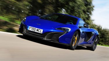 McLaren 650S action