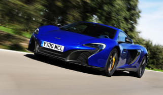 McLaren 650S action