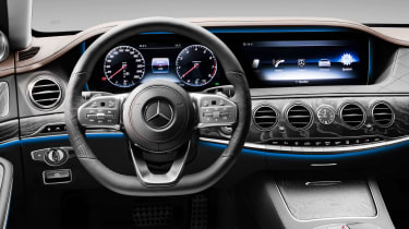 New Mercedes S-Class - dash