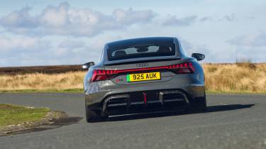 New Audi RS e-tron Performance - rear cornering 