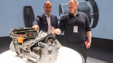 Ferrari Elettrica engine details