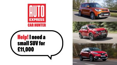 Used Car Hunter: small SUVs for £11,000 - header image 