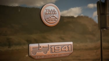 Jeep Wrangler 75th Anniversary - badge detail