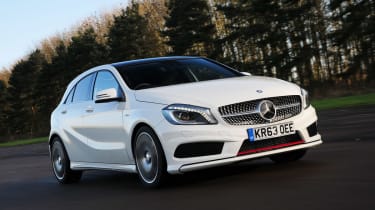 Mercedes A250 4MATIC AMG front tracking