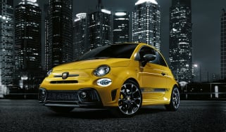 New Abarth 595 front quarter