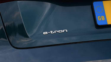 Audi e-tron long termer - first report e-tron badge