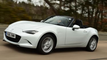 Long-term test review Mazda MX-5 - front tracking