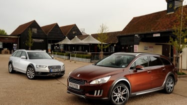 Peugeot 508 RXH vs Audi A4 allroad