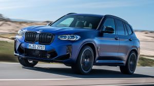 BMW X3 M - front tracking
