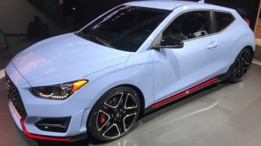 New Hyundai Veloster N - Detroit front