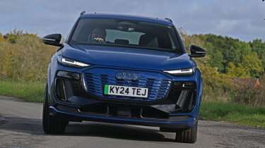 Audi Q6 e-tron - front cornering 