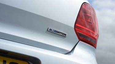 VW Polo BlueMotion - badge