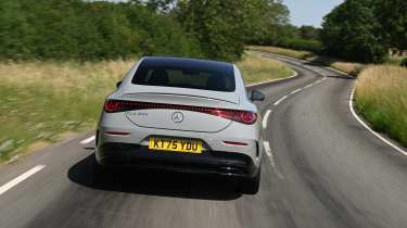 Mercedes CLA Hybrid - rear action