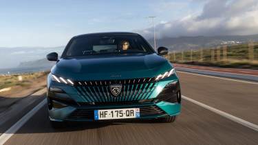 Peugeot E-308 facelift - full front