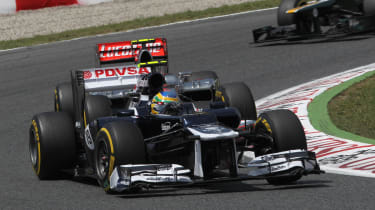 Bruno Senna and Jenson Button