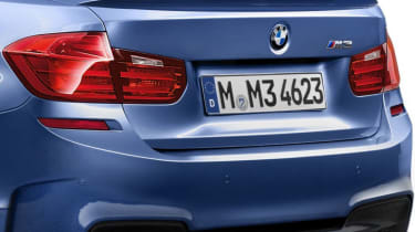 BMW M3 rear detail