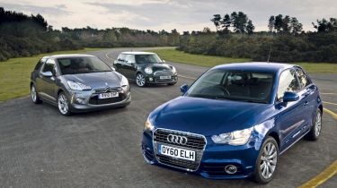 Audi A1 vs MINI Cooper vs Citroen DS3