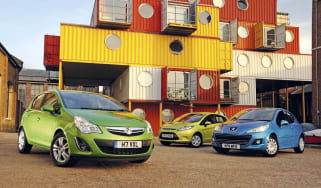 Vauxhall Corsa ecoFLEX vs rivals