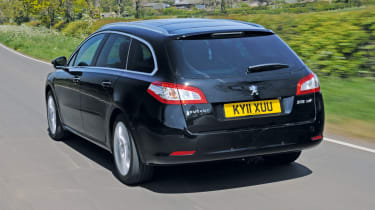 Peugeot 508 SW rear tracking