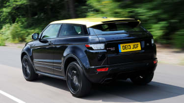 Range Rover Evoque rear action