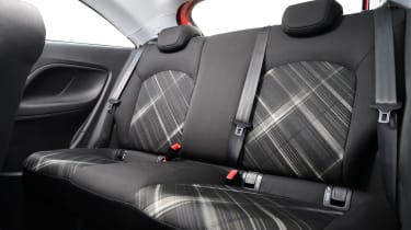 Vauxhall Corsa 1.3 CDTi rear seats