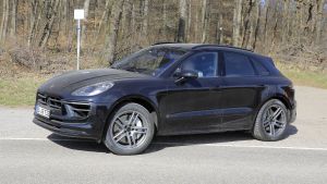 Porsche Macan spy shot