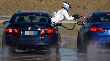 BMW drift record - refuelling