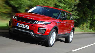 Range Rover Evoque SE Tech 2016 - front tracking