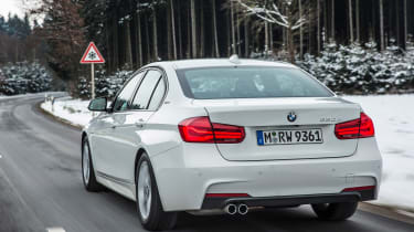 BMW 330e - rear