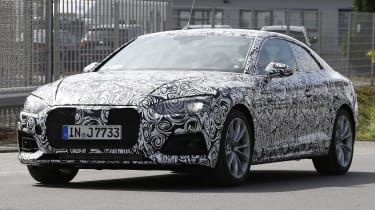 All-new Audi A5 coupe spied - pictures  Auto Express