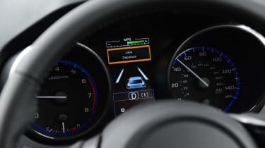 Subaru Outback - dials