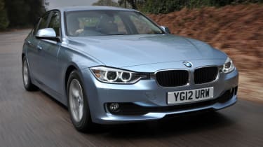 BMW 320d ED front tracking